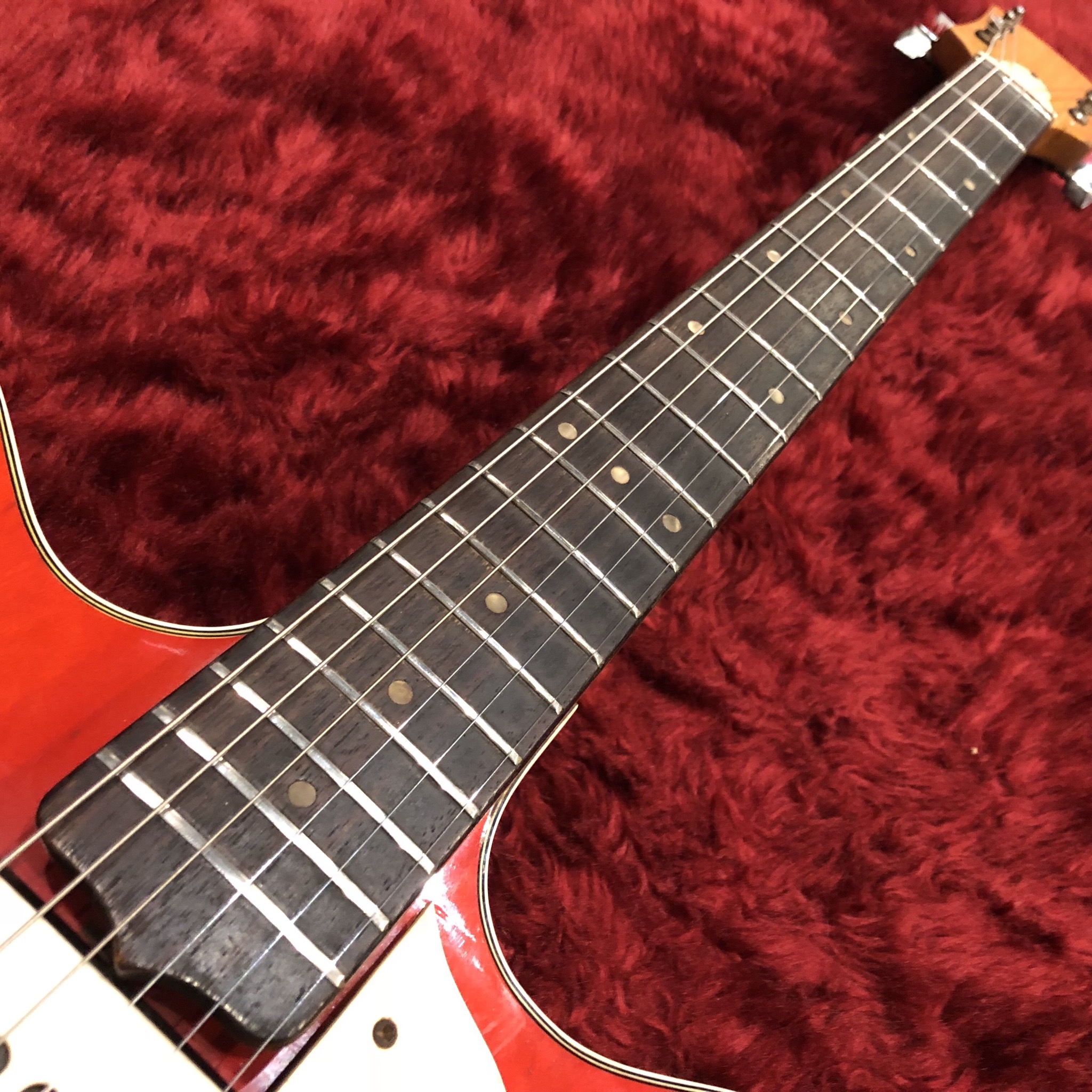 ビザールギター カタログ Vol.1 Morales/Zen On ESP-180 “Red” | 高円寺のビザールギター専門店 | Bridge  guitars